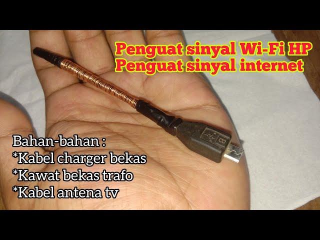 Penguat sinyal Wi Fi HP dari barang bekas