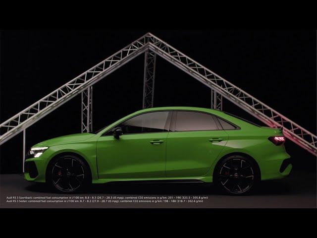 AUDI PRESS: The design of the Audi RS 3