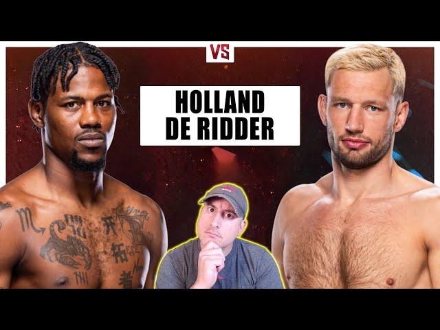 UFC 311: Kevin Holland vs. Reinier de Ridder Prediction, Bets & DraftKings