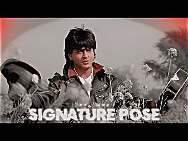 SRK SIGNATURE POSE | Srk Edit | Srk Whatsapp Status | Signature Pose