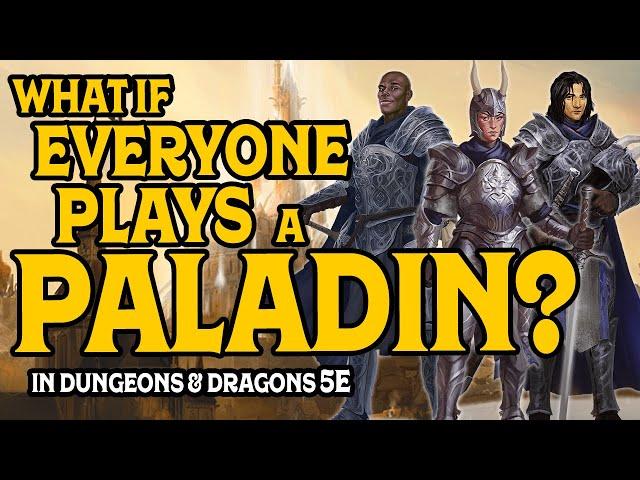 What if Everyone Plays a Paladin in D&D 5e?