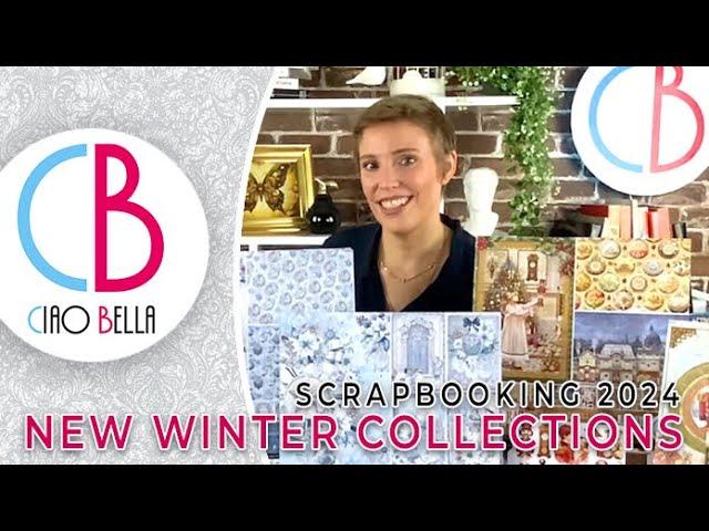 New Winter Collections 2024: scrapbooking