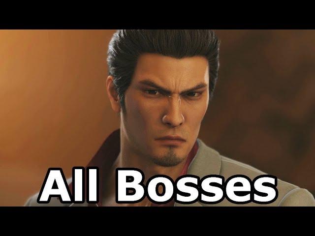 Yakuza Kiwami 2 - All Bosses / All Boss Fights