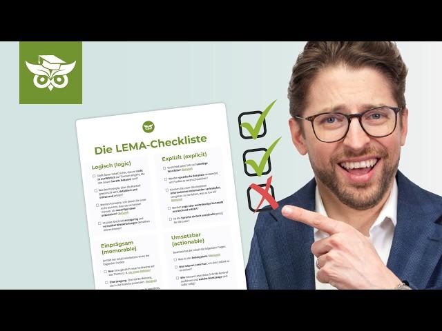 Checkliste für herausragenden Content (inkl. Download)