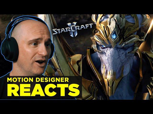 Motion Designer Reacts to Starcraft 2 | Legacy of the Void Cinematic Trailer