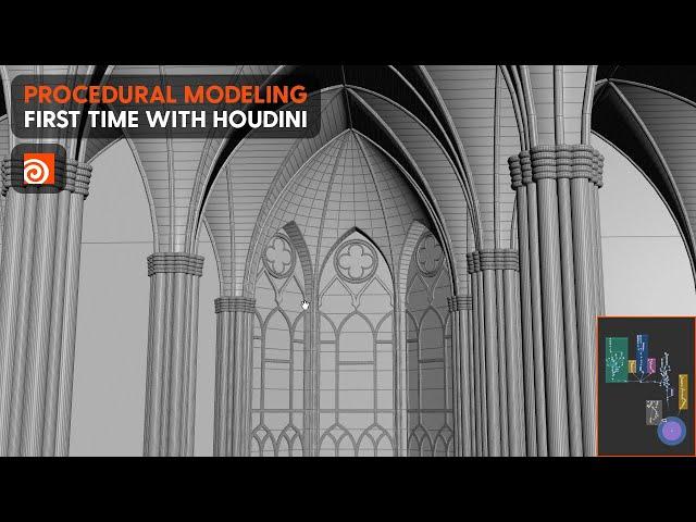 Procedural Modeling  | First steps with Houdini