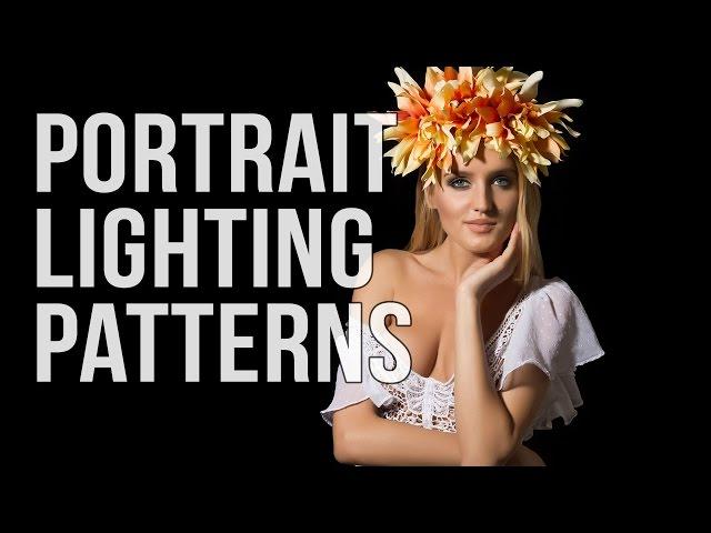 Portrait lighting patterns like Rembrandt, Butterfly and Loop for better photography