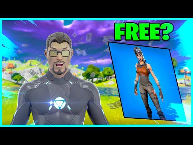 Testing FREE SKIN maps in Fortnite.....