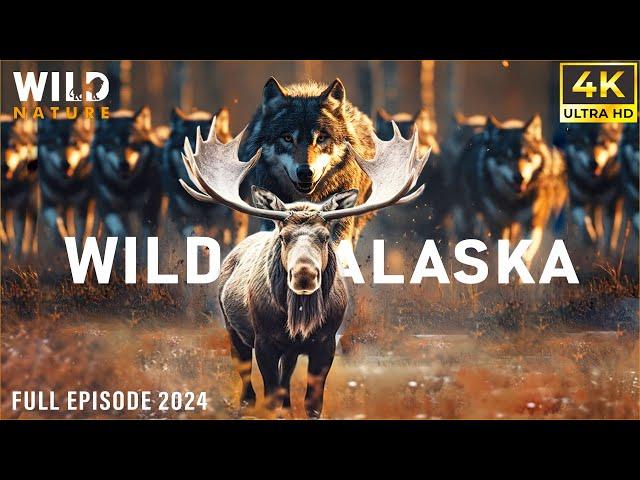 WILD ALASKA | Frozen Land of Brutal Predators | 4K Animal Documentary