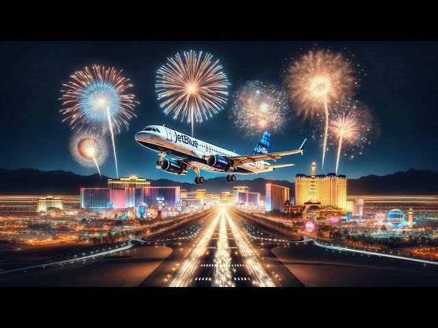 LIVE: JetBlue Fenix A320 Real Ops Flight - LA to Vegas | VATSIM & MSFS