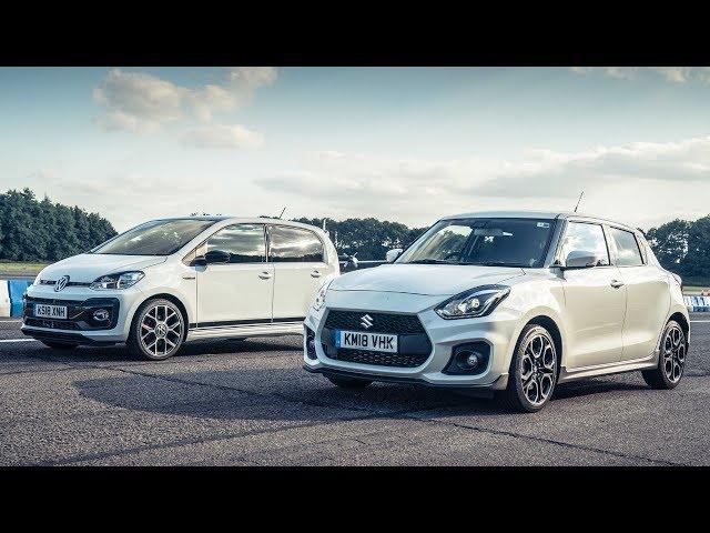 Volkswagen Up GTI vs Suzuki Swift Sport | Drag Races | Top Gear