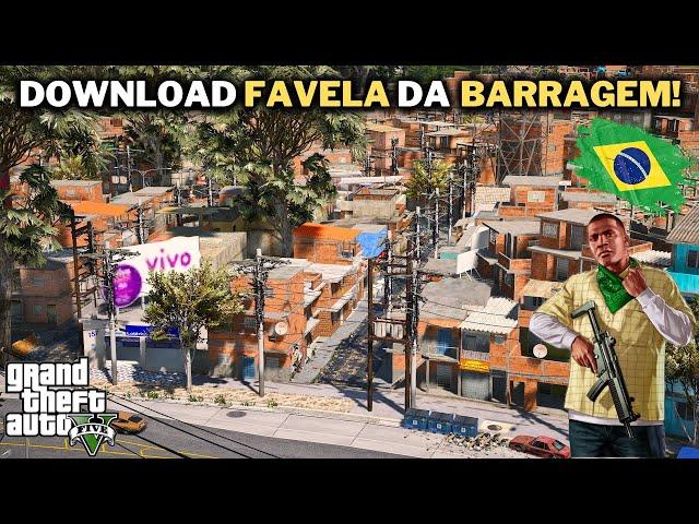 COMO BAIXAR E INSTALAR FAVELAS REALISTAS NO GTA 5! (GTA V Brasileiro)