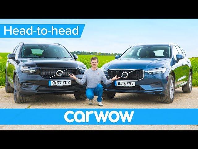 Volvo XC40 vs XC60 review - which is the better buy? | Head-to-Head