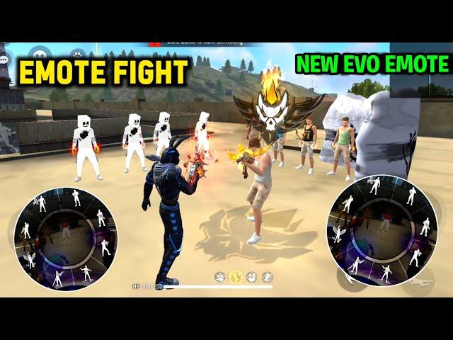 New Evo Gun Max Emote Emote Fight  World Rare Marshmellow Bundle Vs Adam  Garena Free Fire 