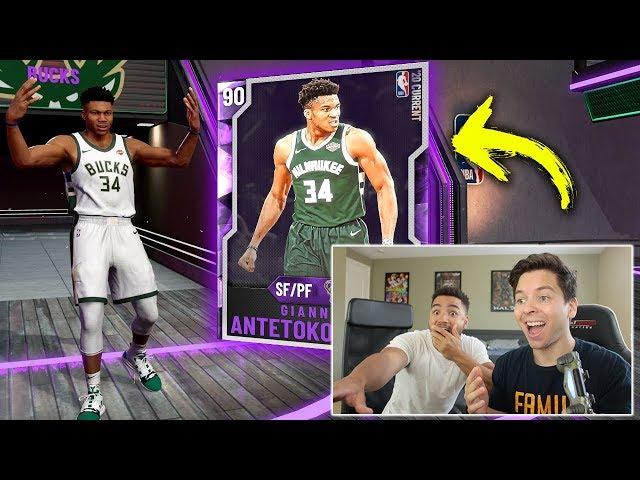 I PULLED GIANNIS & LEBRON JAMES IN CRAZY NBA 2K20 PACK OPENING!