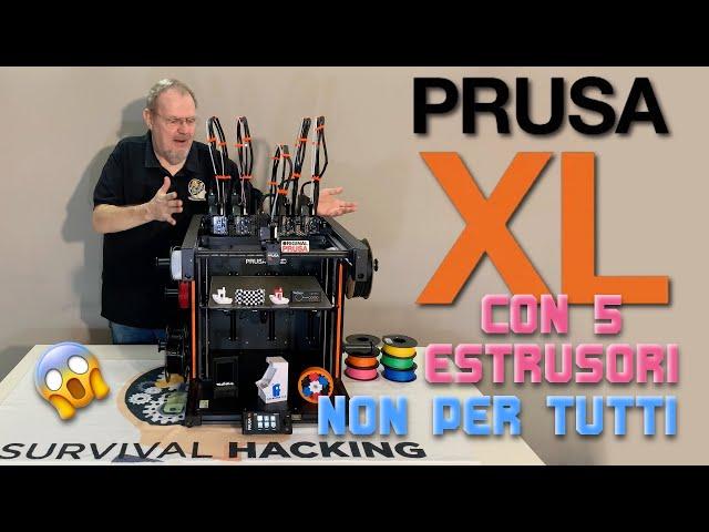 SHU49 - Unboxing - PRUSA XL con 5 estrusori - Tante innovazioni ma non per tutti.