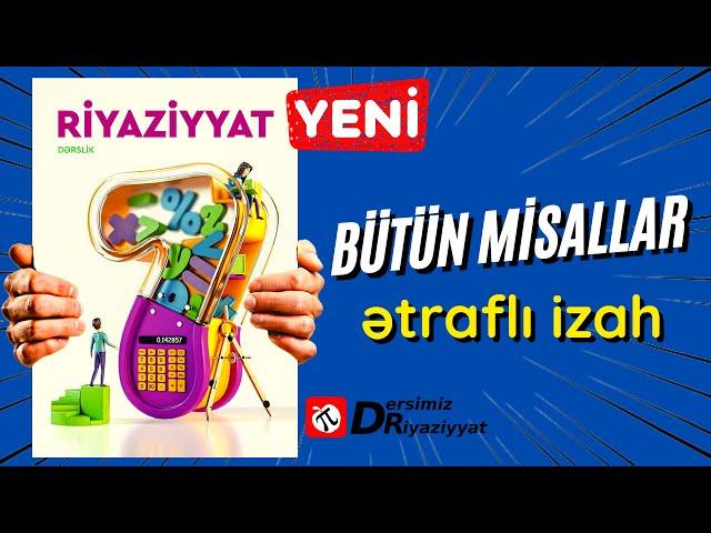 YENİ 7 ci Sinif Riyaziyyat. seh 105-106. Çoxhədlinin vuruqlara ayrılması / dersimiz riyaziyyat