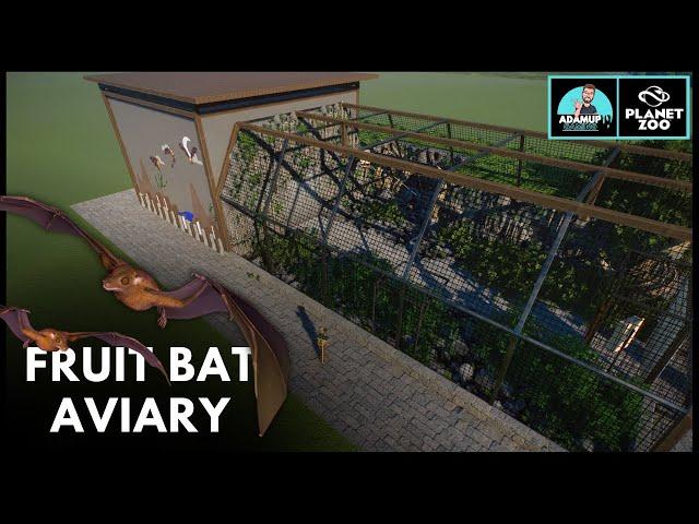 Planet Zoo Bat Aviary - Walkthrough Exhibit  | Twilight Pack |