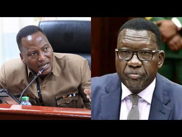 "ARE YOU NORMAL!" SEN ONYONKA LOSES CONTROL AS HE LECTURES CS CHIRCHIR LIKE A KID OVER ADANI DEAL!