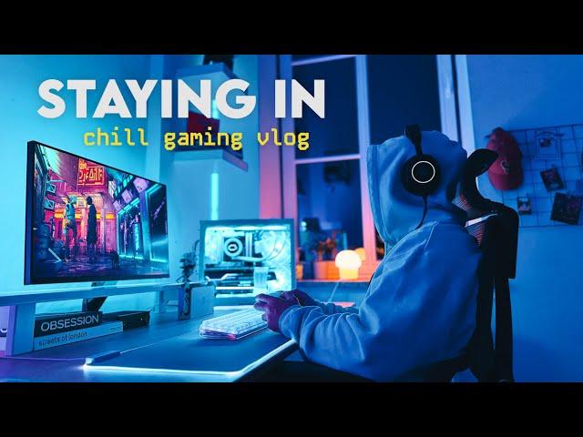 ️  gaming vlog | staying in on a friday night, enjoying alone time