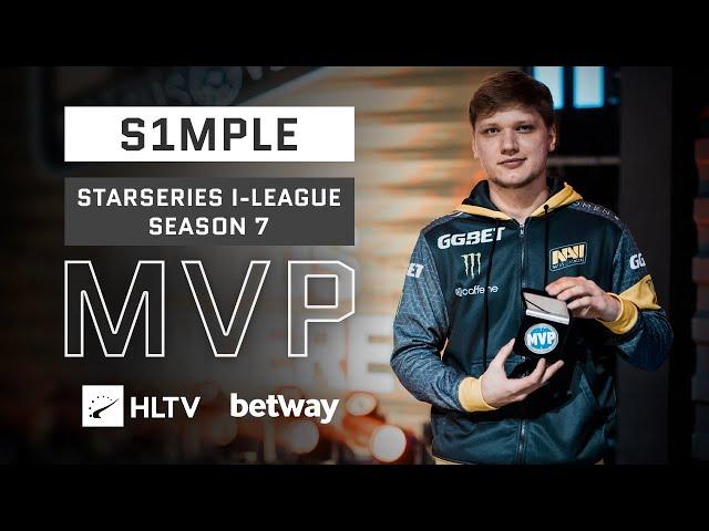 s1mple - HLTV MVP by betway of StarSeries i-League Season 7