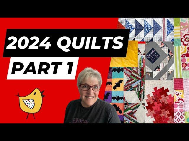 I Quilted For a Year and Made These Quilts ~ 2024 Review PART 1