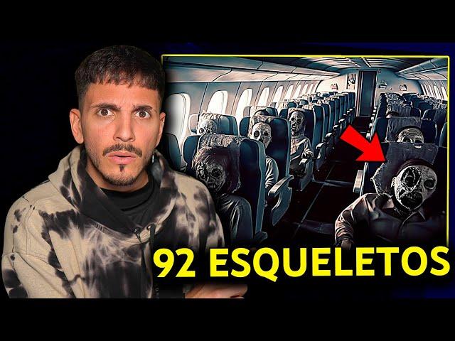 El AVIÓN que aterrizó 35 AÑOS DESPUES con 92 ESQUELETOS DENTRO | El Aterrador Caso del VUELO 513