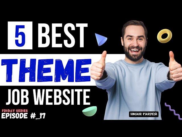 5 Best Professional Blogger Templates For Job Website 2022 | Free Blogger Theme | Friday Series 17