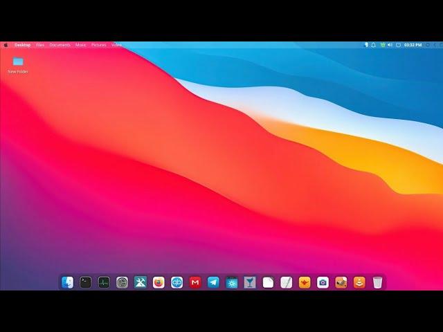 MX Linux  xfce Customization : MacOS Big Sur Themes, Icons, cursor