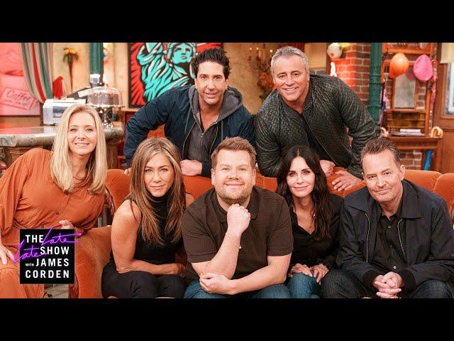 James Corden Visits the Cast at the 'Friends' Reunion