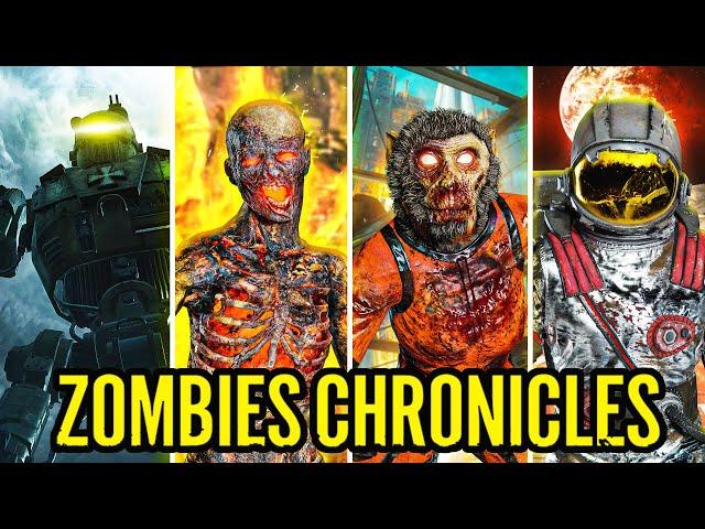 Beating EVERY ZOMBIES CHRONICLES EASTER EGG in one video...