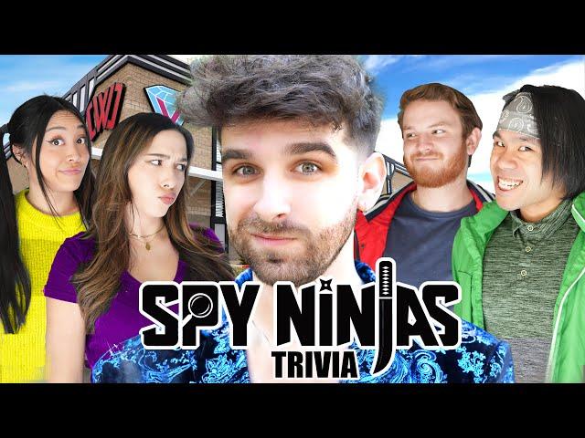 I Hosted Spy Ninjas HQ Trivia Battle (Girls vs Boys)