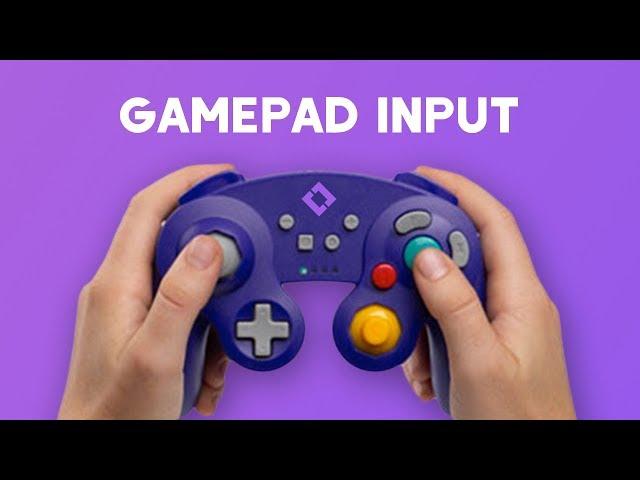 CONTROLLER INPUT in Unity!