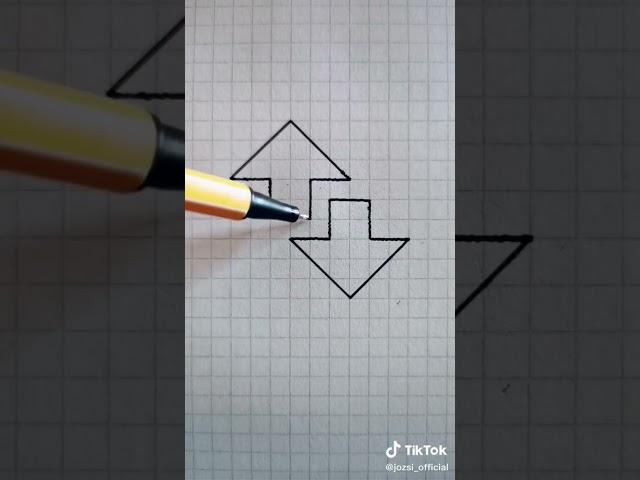 Optical Illusion Arrows TikTok: jozsi_official