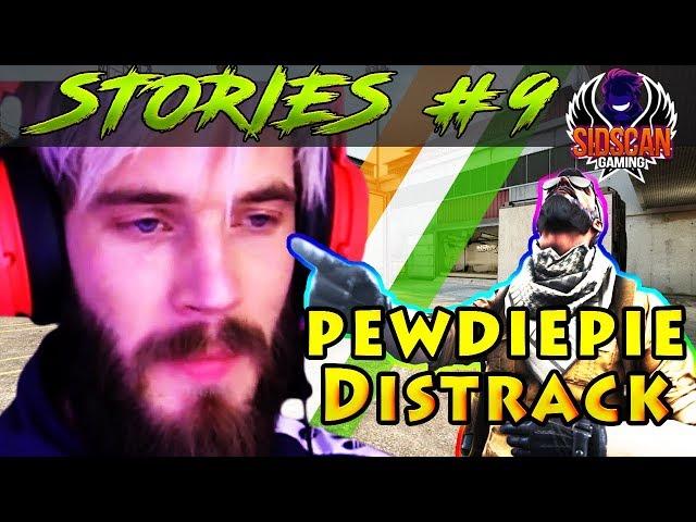 CS:GO STORIES #9 | PEWDIEPIE DISSTRACK | SIDSCAN GAMING