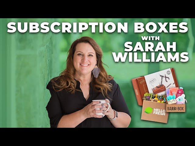 How To Start A 6-Figure/Mo Subscription Box With Existing Products W/ Sarah Williams