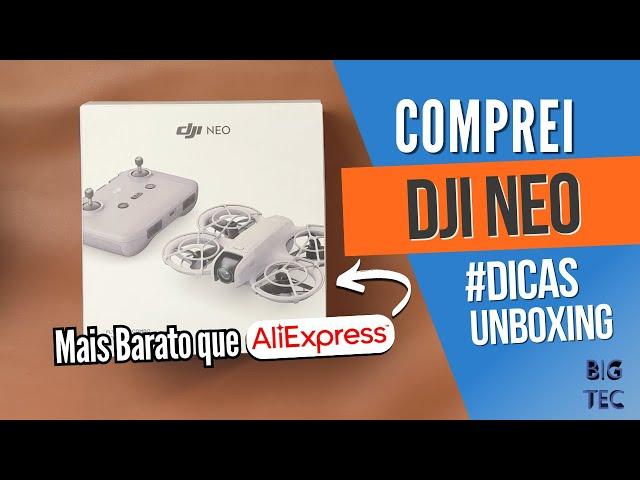 DJI NEO Unboxing - Mais barato que Aliexpress