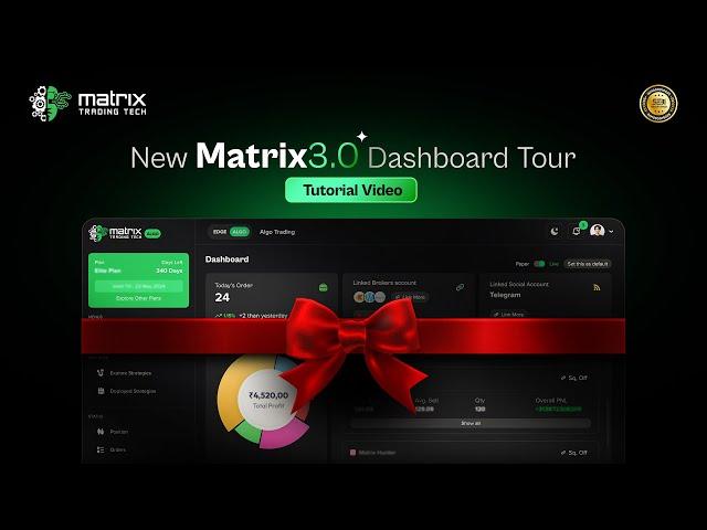 New Matrix 3.0 Dashboard Tutorial In Hindi