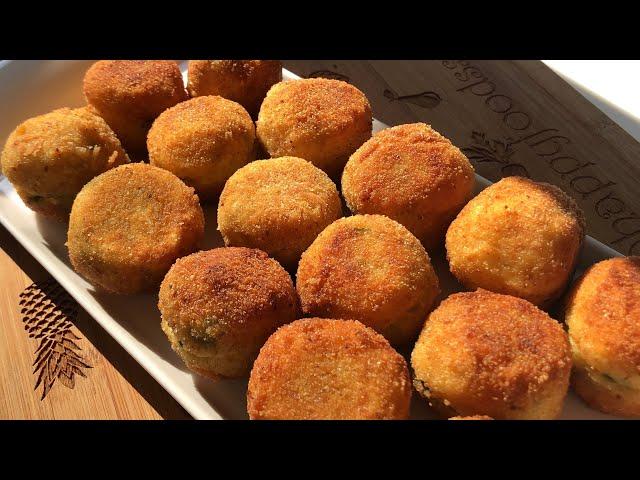 Dışı çıtır, içi yumuşacık patates kroket tarifi ️ İster dondur, ister hemen kızart 