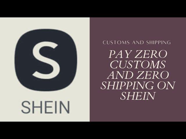 SHEIN HACK: How To NOT Pay Shipping and Customs | ZERO CUSTOMS | ZERO SHIPPING | South Africa |