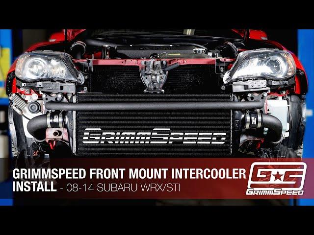 GrimmSpeed Front Mount Intercooler Install - 08-14 Subaru WRX/STI