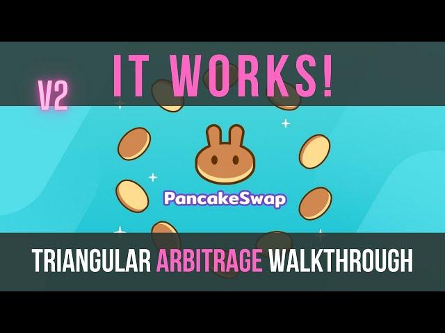 Pancakeswap V2 Crypto Triangular Arbitrage - You Were Right!