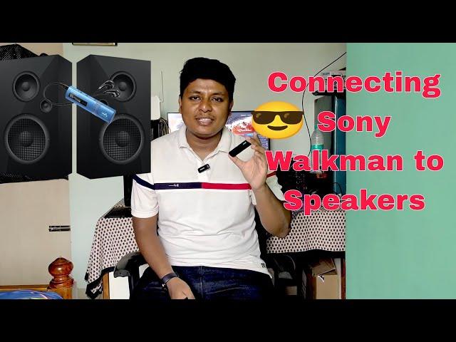 Sony Walkman sound with speakers ‍