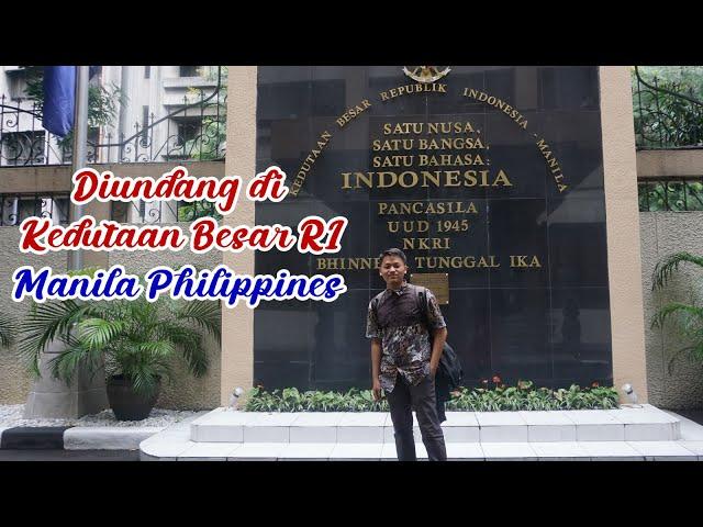 Kedutaan Besar Republik Indonesia (KBRI) - Manila Filipina Vlog