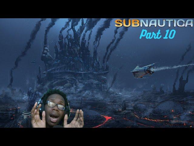 GOING INTO THE LAVA ZONES FOR THE FIRST TIME (SUBNAUTICA PLAYTHROUGH PART 10)