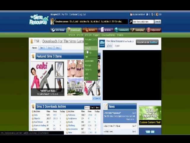 Tutorial: Install Custom Content For The Sims 3 (sims3pack)