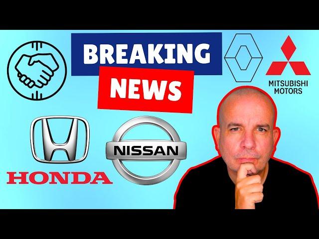 BREAKING NEWS | Honda, Nissan & Mitsubishi to merge?