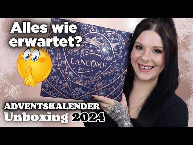 Alles wie erwartet?  Lancome Adventskalender 2024 Inhalt 24 Türchen