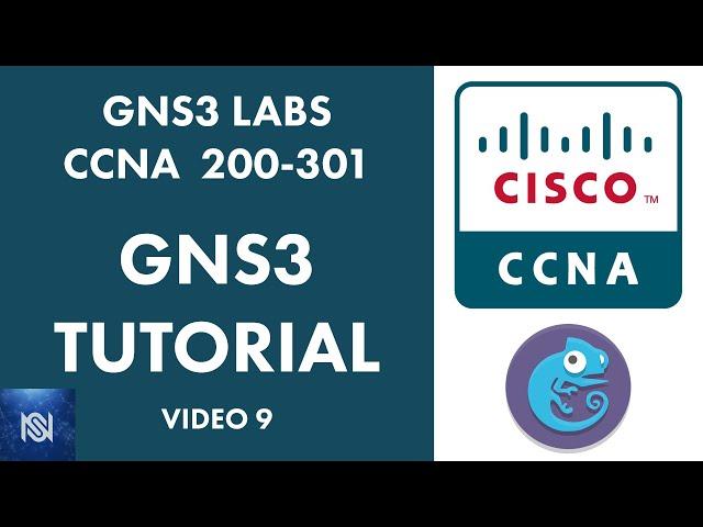 How to use GNS3 - GNS3 Tutorial 2020 - GNS3 Labs for CCNA - VIDEO 9