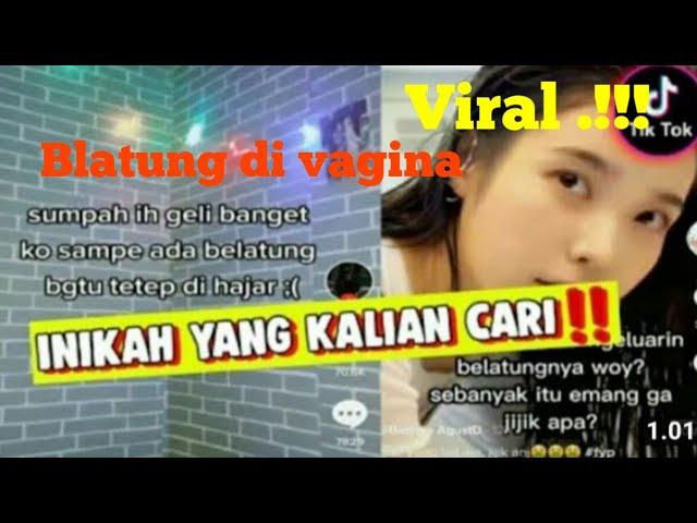 viral..!!! belatung d tiktok mengundang reaksi warga net.